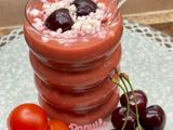🍒Salmorejo de Cereza, Cherry & Ajo negro 🍒