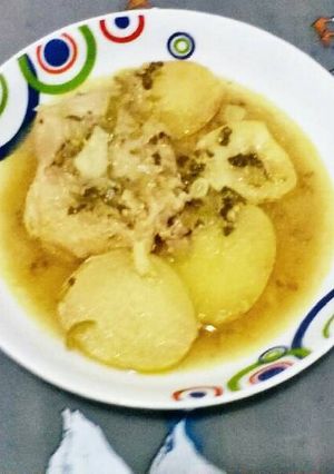 Una foto de Chuletas de cerdo en salsa de mostaza (Olla de cocción lenta)