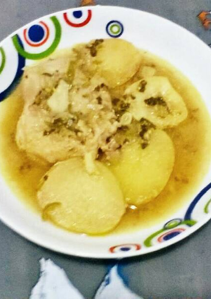 Una foto de Chuletas de cerdo en salsa de mostaza (Olla de cocción lenta)