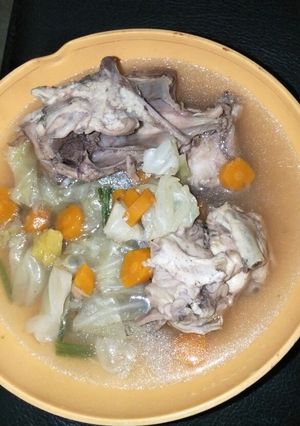 Foto resep Sop ranjau (tulang ayam)