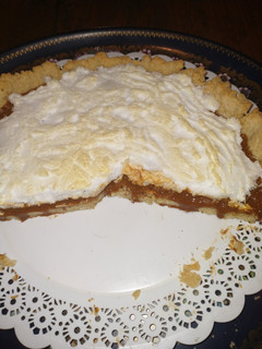 Una foto de Tarta de coco y dulce de leche