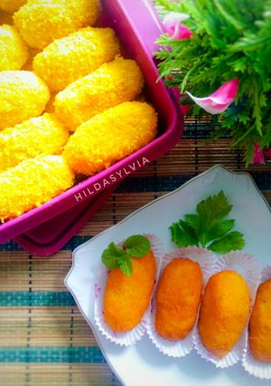 Foto resep Kroket kentang isi ayam
