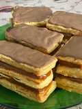 Milhoja con dulce de leche