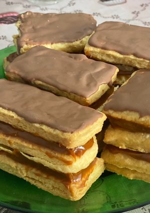 Una foto de Milhoja con dulce de leche