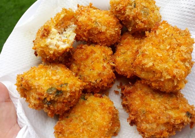 Resep Nugget Sayur No Daging Simple Enak Oleh Cik Vyra Cookpad