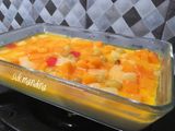 Puding Tahu Siram Buah Segarr