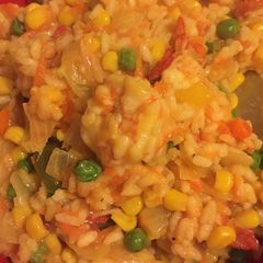 A picture of Special Tiger-Prawn Risotto.