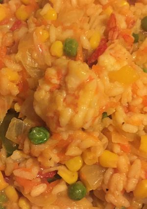 A picture of Special Tiger-Prawn Risotto.