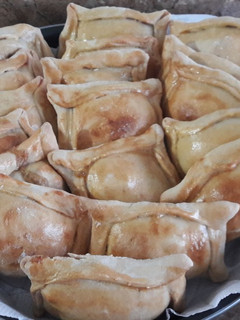 Una foto de Empanadas vegetarianas con carne de soja