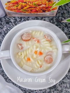 Foto resep Macaroni Cream Soup