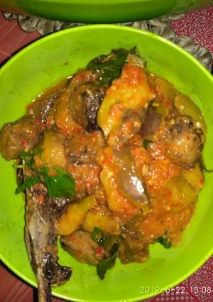 Foto resep Tumis terong ikan cakalang