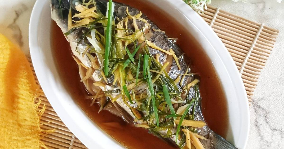 Resep 352 Tim Ikan Mas Ala Hongkong Oleh Re Milik Cookpad