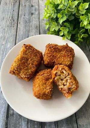 Foto resep Mie Goreng Tepung — Bamischijf