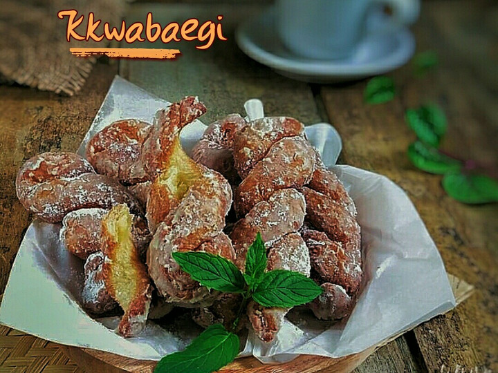Resep Kkwabaegi (donat kepang Korea) Anti Gagal