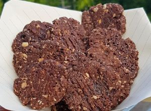 Foto resep 5.Oat chocolate cookies🍪💕 (Teflon + Takaran sendok + No mixer)