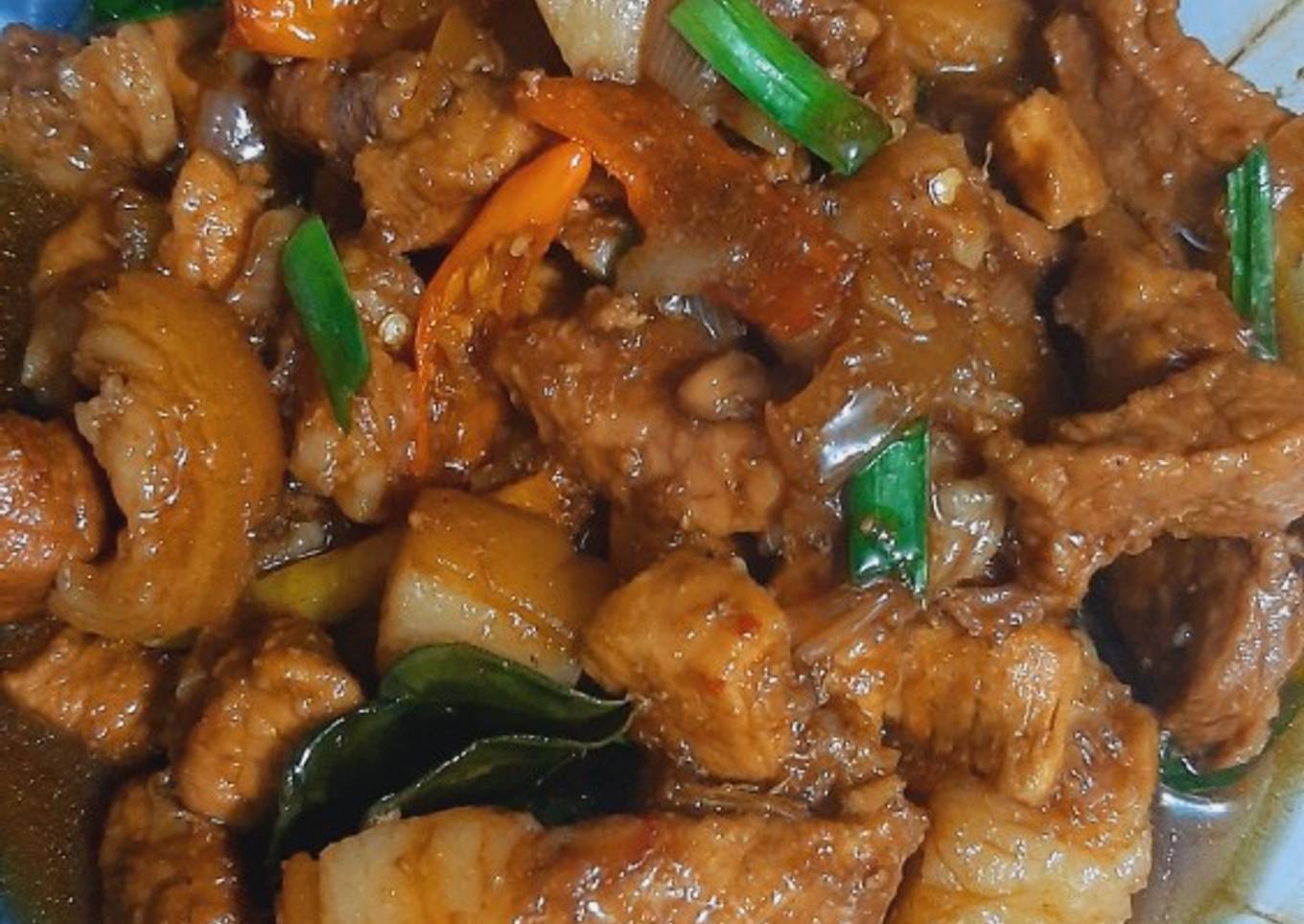 Babi kecap home made
