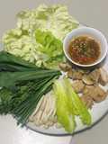 เมี่ยง อกไก่ ผักเว่อร์ๆ