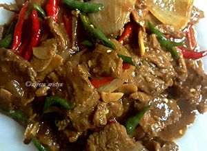 Foto resep Steak Sapi Lada Hitam
