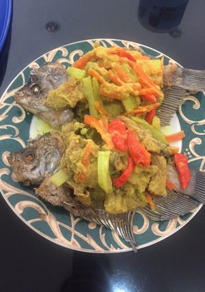 Foto resep Gurame acar kuning