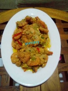 Foto resep Udang Telor Asin