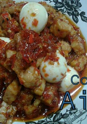 Foto resep Sambal Bawang Tempe Asik