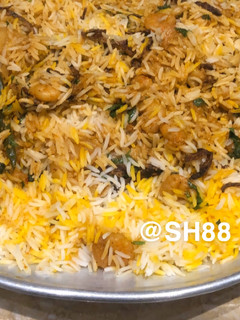 صورة لوصفة رز برياني