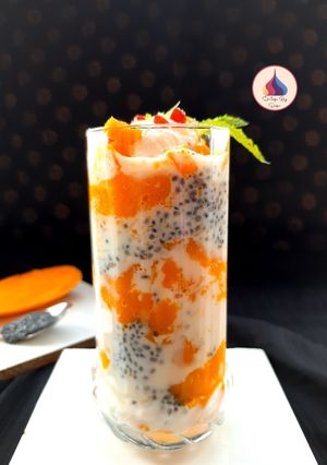 A picture of Mango Falooda.