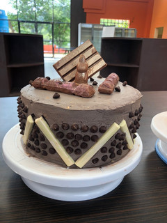 Una foto de Pastel de chocolate