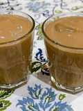 Chocolate chickoo shake