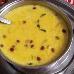 A picture of Zafrani kheer.