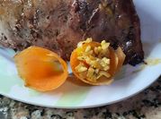 Una foto de guarniciones para colita de cuadril rellena