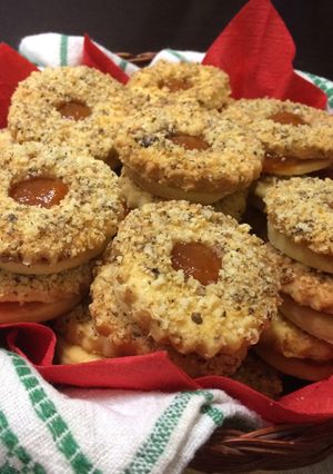 Linzer koszorú recept fotója