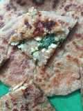 Rajgira Paneer Stuffed Paratha