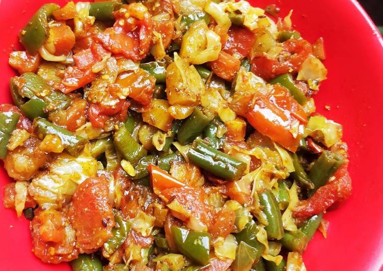 Get Fresh With Mix Veggies Curry