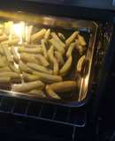 Papas fritas al horno