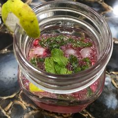 A picture of Pomegranate Mojito.