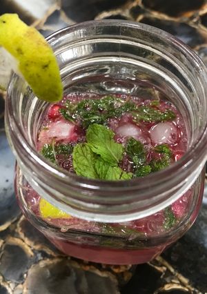 A picture of Pomegranate Mojito.