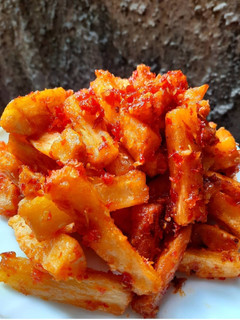 Foto resep Singkong Goreng Balado