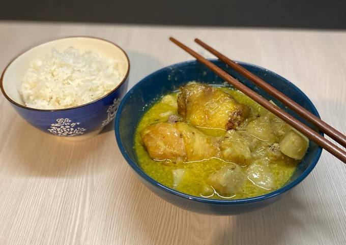 Curry vietnamien poulet et taro