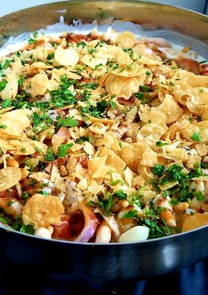 A picture of Dahi phulki chaat                      #cookpadramadan.