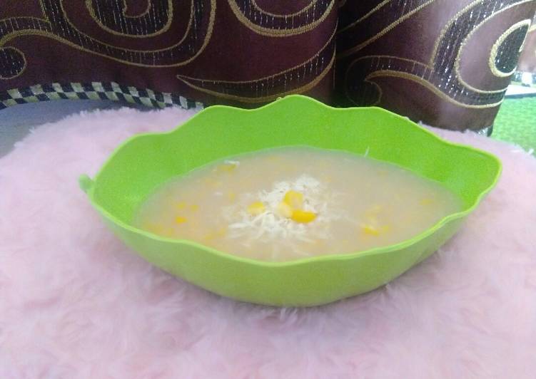 Bubur jagung spesial