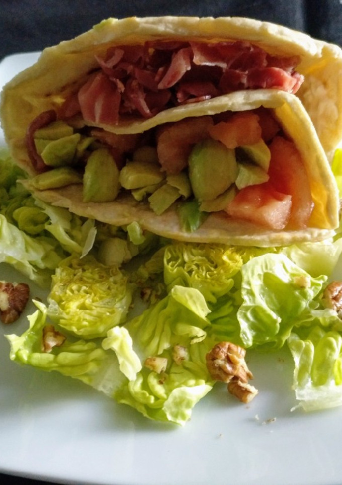 Una foto de Tortilla trend casera