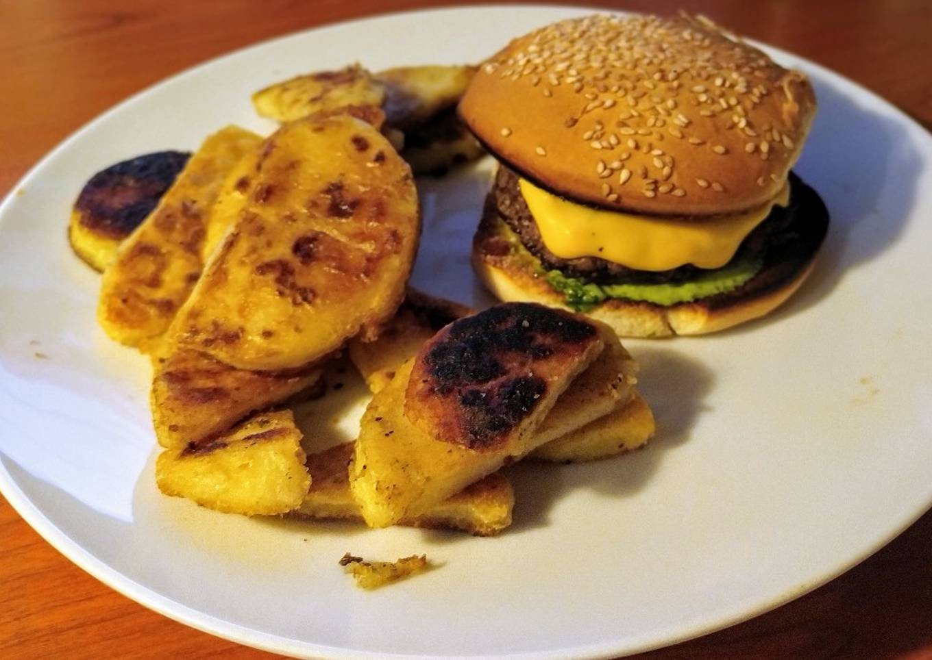 Hamburguesa a la plancha