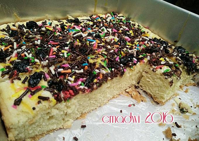 Standar Resep bikin Kue jadul aka boterkoek  lezat