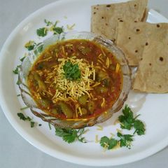A picture of Sev torai sabji.