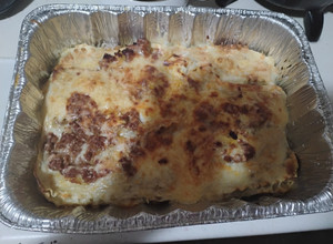 Una foto de Lasaña de carne molida 😋