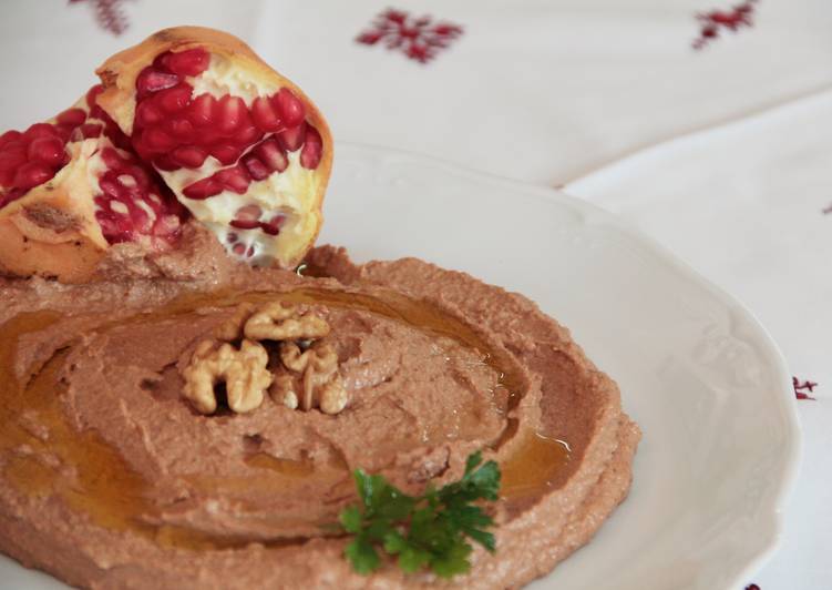 Mahamara. Crema fría de nueces