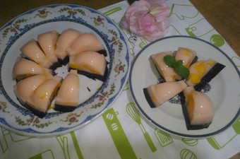 Resep Puding mangga lapis coklat Menu Enak