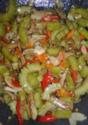 Foto resep Tumis Pare Teri (nggak pahit)