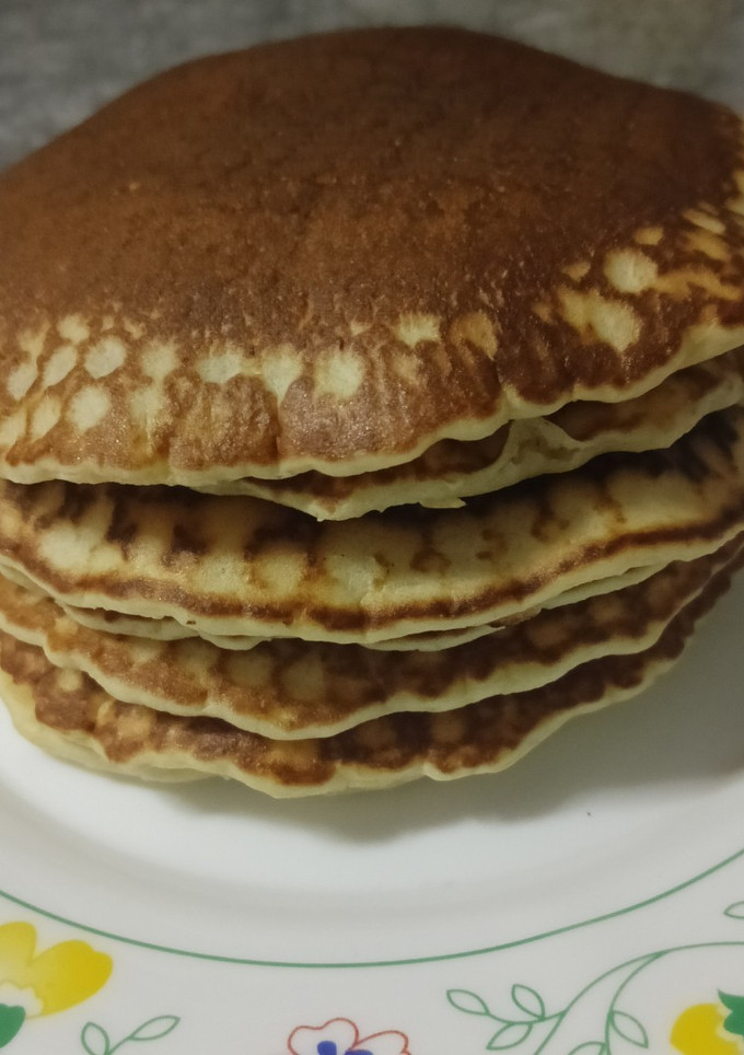 Una foto de Tortitas americanas fáciles y esponjosas